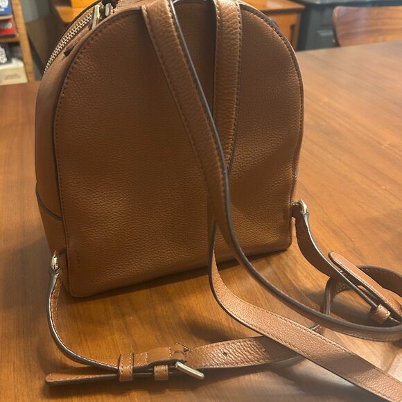 Kate Spade brown leather backpack - Picture 3 of 6